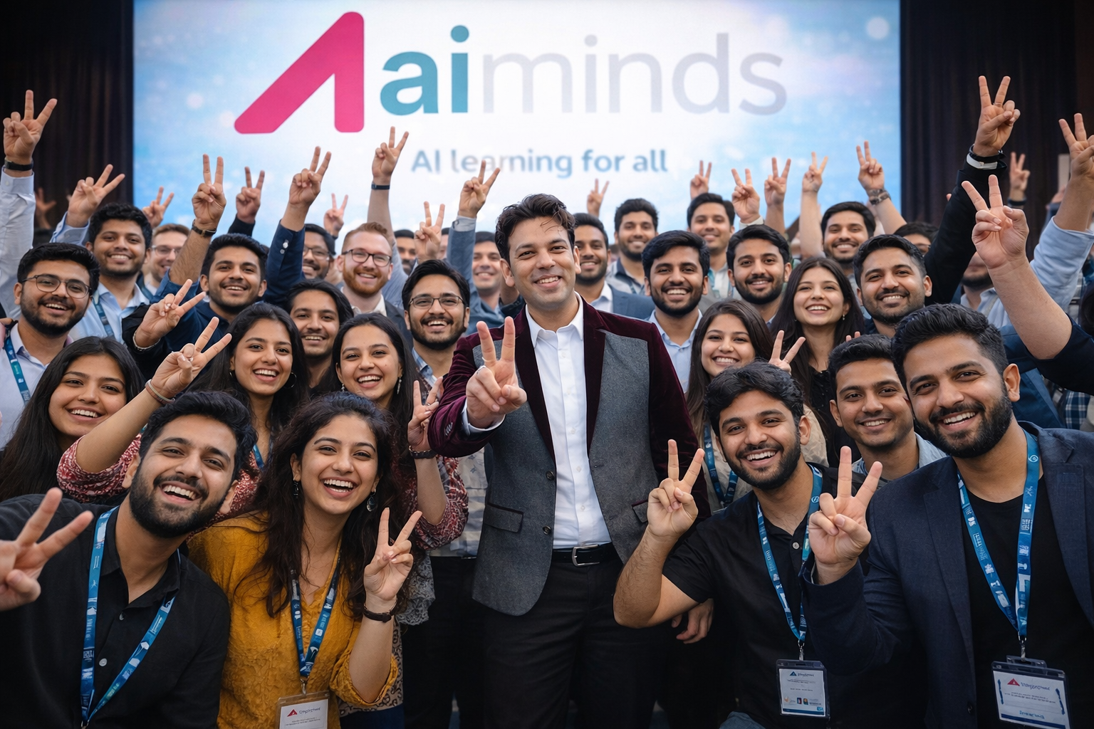 Agentic AI bootcamp- group of participants at a live session